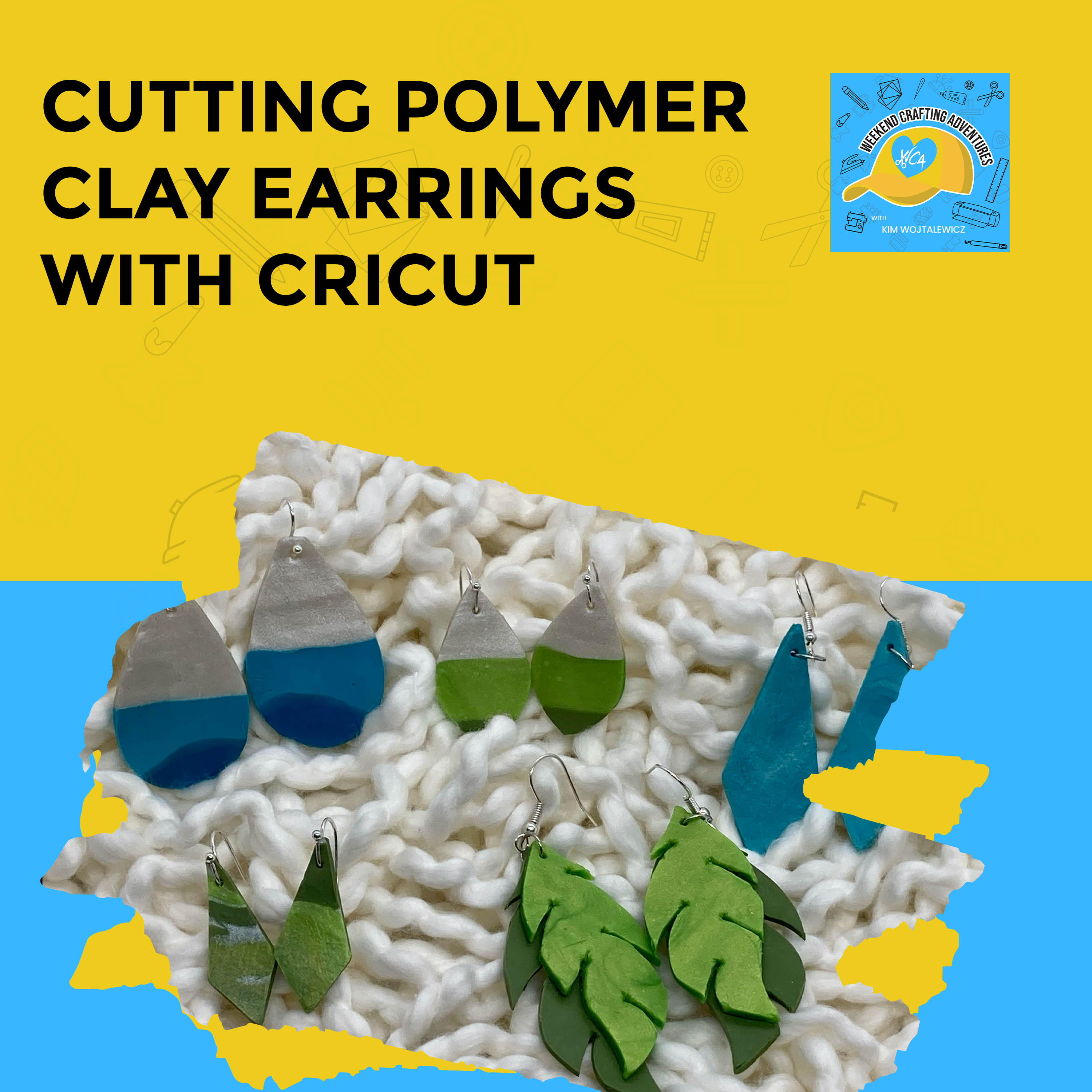 How to Make Polymer Clay Earrings - Sarah Maker
